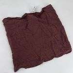 Missguided  Women's‎ Cheesecloth Wrap Coverup Mini Skirt Brown Petite Size 6 NWT Photo 8