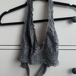 halter lace bralette Gray Size M Photo 0
