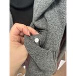 Lululemon Scuba Hoodie *Light Cotton Fleece Heathered Speckled Black Size 8 Photo 10