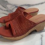 Baretraps Women's Rust Cork Wedge Bethie Sandals Sz 10 Casual Summer Comfort Photo 2