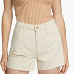 Triarchy NWT Frayed Cotton Shorts Size 24 Photo 0