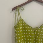 Levi’s Gem Floral Lime Green Slip Dress Sz L Size L Photo 4