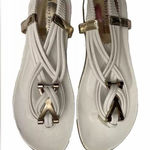Henry Ferrera Women's LA Best White Slingback Sandals Size 7.5 Photo 0