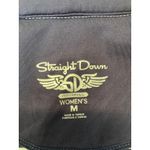 Straight Down Performance Striped Quarter Zip Pullover Women's Size Medium White Photo 6