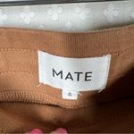 Mate the Label  Brown Thermal‎ Knit Organic Cotton Wide Leg Pants Photo 5