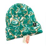NWT FP FREE PEOPLE MOVEMENT Green and Orange Patterned Beanie Photo 0