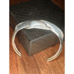 Mexico Sterling Silver Dolphin Cuff Bracelet 21 Grams Photo 1