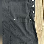 black denim dress with pockets and adjustable straps Photo 2