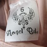 Urban Outfitters Y2k  Angel Biba Pink Corset Sexy Lace Up Mini Dress Small Size 6 Photo 7