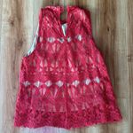 Cropped red lace top Size M Photo 2