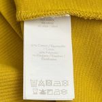 Boden Tilly Ottoman Ribbed 3/4 Sleeve Top in Yellow Cotton Blend,‎ Size 2 Photo 7