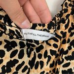 Faithfull the Brand Faithful the Brand Noemie Leopard Print Midi Dress Size 6 Photo 2