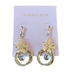 Bloomingdales Bloomingdale’s Crystal Geometric Multi-Layered Circle Flower Fashion Earrings Photo 1