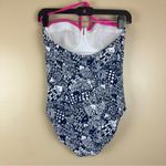 Lilly Pulitzer  Women’s Swimsuit one piece halter top Navy/Hot Pink Size S Photo 6