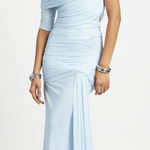 NWT Deme by Gabriella Alba Maxi Long Dress in Ice Blue Size XS Photo 0