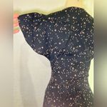 Reformation  Orchid Maxi Dress Black Galactic Plunging V Neck
Wrap Size 2 Photo 5