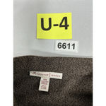 JM Collection Womans  Woman Long Sleeve Snap Front Jacket 20 W Brown Excellent Photo 2