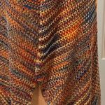 Woman's Size M New Directions Multi Colored Open Weave Open Front Vest/Shrug Size M Photo 5