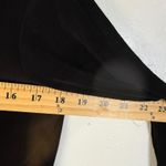 Flax Vintage Black Maxi Dress Long Sleeve Casual Slinky Travel Knit Witchy Lagen Photo 2