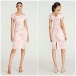 Theia Angela‎ Cocktail Dress Size 4 Pink Photo 1