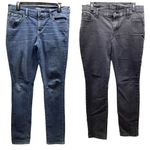 Old Navy  Size 8 Blue and Black Denim Jeans. Preloved. Photo 1