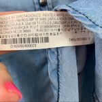 ZARA Denim Denim Chambray Button Down Shirt Photo 2