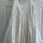 MABLE flowy white tiered white dress size Small Photo 2