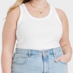 Universal Threads Universal Thread Bundle 90s Ribbed Stretch Tank Top Mauve White Brown Black L/XL Photo 3