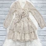 Japna  Spring Polka Dot Ruffle Mini Dress Photo 2