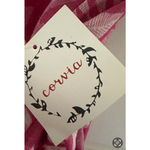 Women's Corvu Blouse Top Size M Pink White Floral Print Size M Photo 2