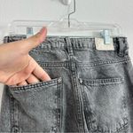 ZARA Gray High Rise Straight Leg Jeans Size: 6 Photo 5