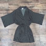 Victoria's Secret Victoria’s Secret Silky Black Robe with Pockets & Tie-Waist Photo 10