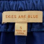 Skies Are Blue Anthropologie Women's High Waisted Straight Leg Belted Pants Sz S Photo 5