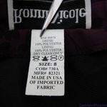 Ronni Nicole vintage plum color floral print short sleeves maxi dress, 8 Purple Photo 14