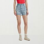 Levi's  Womens High Waisted Mom Shorts Relaxed Fit Size 30 100% cotton Photo 8