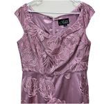 Alex Evenings Pink Embroidered Cap Sleeve Flare Party Dress Size 4 Wedding Guest Photo 7