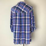 Catherines  Multicolor Plaid Button Front Shirt Photo 3