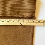 Gerard Darel Jason Sweater Dress 100% Wool V-Neck Camel Brown Oversized Small Photo 11