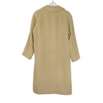 Jordan Marsh 1970s Beige Cream Vintage Cashmere Peacoat Long Coat Large Tan Photo 2