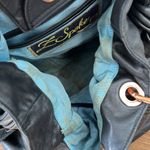 Zac Posen Z Spoke by  black large leather handle bag with side bows Photo 6