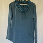 Gaiam athletic workout sweater cowl neck women's size M casual top comfortable Photo 0