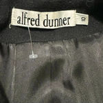 Alfred Dunner Vintage Made in USA 100% Wool Black Button Front Pea Coat Twee  10 Photo 6