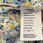 Faithfull the Brand Ostuni Vionett Floral Print Shirt Button Front Top Womens M Photo 9