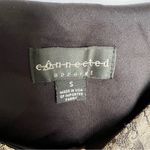 Connected Apparel  | Cream & Black Top w/Silver Sparkle Photo 4