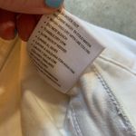 KANCAN Womens Skinny Jeans Size 11/29 Distressed Double Fray White Mid Rise Photo 4