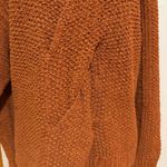 Free People Coco V-Neck twist front textured sweater terracotta size XS/S Photo 2