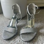 Pierre Dumas Silver sparkly heels Photo 0