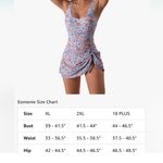Eomenie. One Piece Swimdress Swimsuits for Women Tummy Control Swim Dresses Skirt Bathing Suit Photo 3