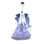 Leone Ava Lucite Platform Rhinestone Strap High Heel Sandals 6 Slip Photo 5