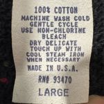 Vintage Karen Shaw Women's Delicate Black Cotton Cardigan Sweater Size L Size L Photo 4